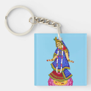 Porte-clés de la déesse Radha