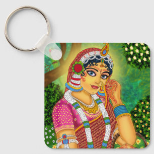 Porte-clés de la déesse Radha