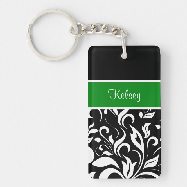 Porte - clés de monogramme de filles (Devant)