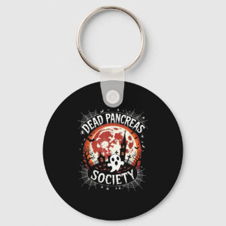 Porte-clés Debout Pancreas Société Fantôme Halloween Maladie