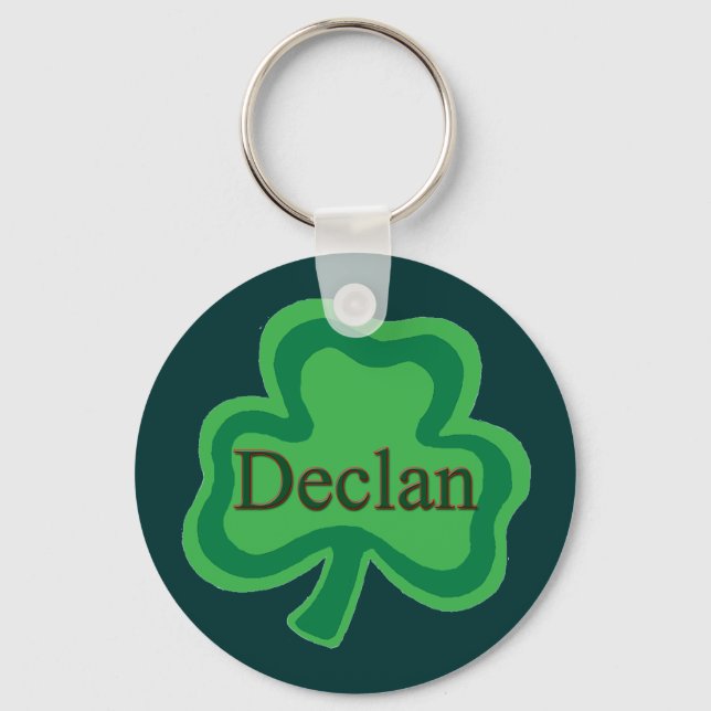 Porte-clés Declan irlandais (Recto)