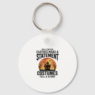 Porte-clés Déclaration de costume d'Halloween Design de chemi