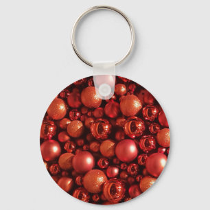 Porte-clés Décor de Noël Baubles rouges