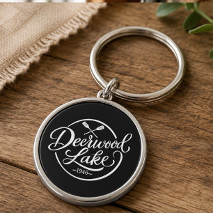 Porte-clés Deerwood Lake 1946 Vintage Lake Life