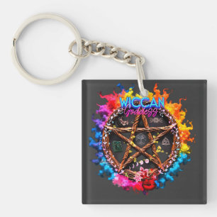 Porte-clés Déesse du Wiccan