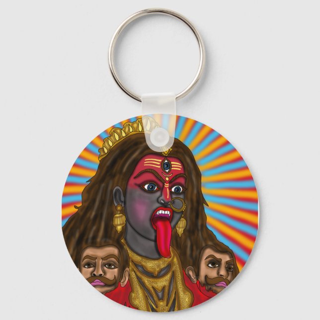 Porte-clés déesse Kali (Recto)