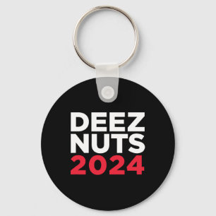 Porte-clés Deez Nuts 2024 - Mème humoristique républicain dém