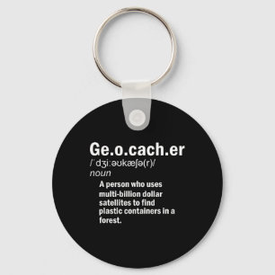Porte-clés Définition de géocaching Géocacheur