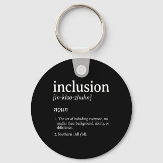 Porte-clés Définition de l'inclusion