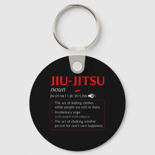 Porte-clés Définition drôle de Jiu Jitsu brésilien BJJ MMA