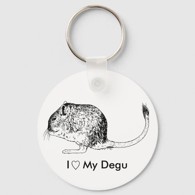 Porte-clés Degu Love Porte - clé (Recto)