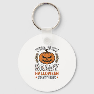 Porte-clés Déguisement Halloween Épouvantable Citrouille Vect