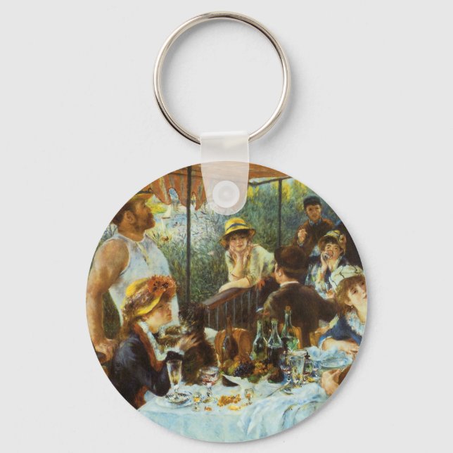 Porte-clés Déjeuner de la fête nautique par Pierre Renoir (Recto)