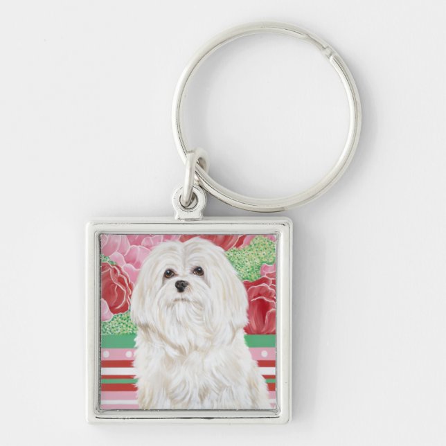 Porte-clés Della Rose Maltese (Devant)