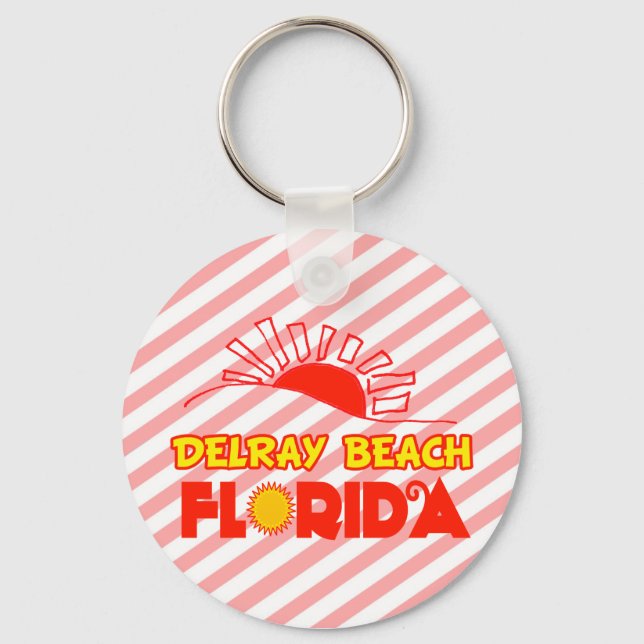 Porte-clés Delray Beach, Floride (Recto)