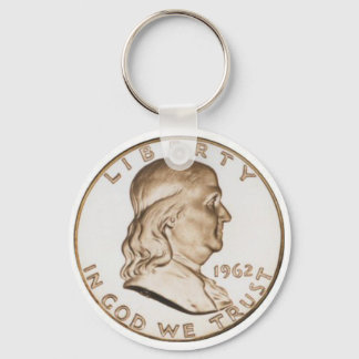 Porte-clés Demi-dollar Franklin