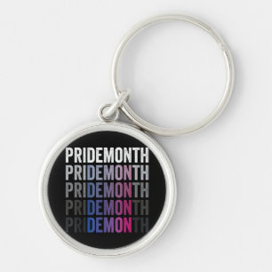 Porte-clés Démon de la fierté Bisexuel Mois de la fierté bi L