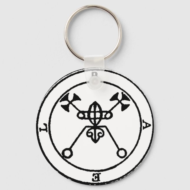 Porte-clés Demon Sigil Pendentif pour Demon Bael (Recto)
