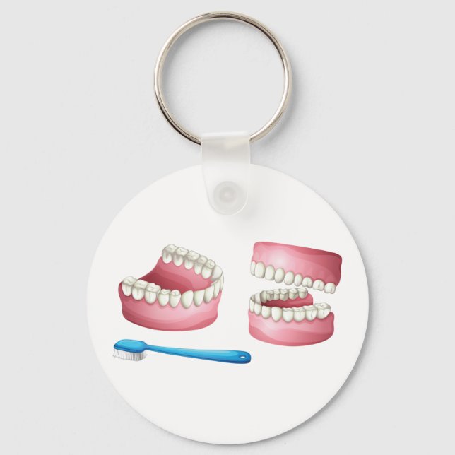 Porte-clés Dentures Porte - clé (Recto)