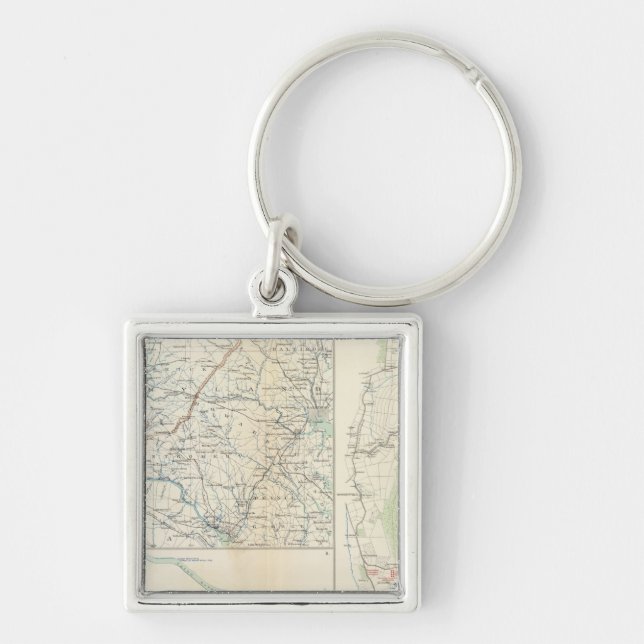 Porte-clés Départements militaires de Wash, Penn, Annapolis,  (Devant)