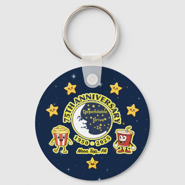 Porte-clés Dependable Drive In 75th Anniversary Keychain (Recto)