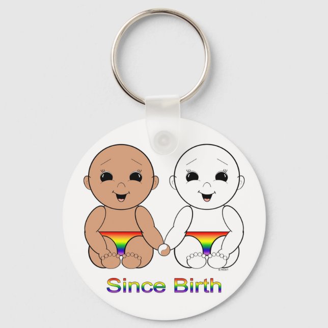 Porte-clés Depuis la naissance 8w (Recto)