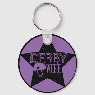 Porte-clés Derby Wife, Roller Derby