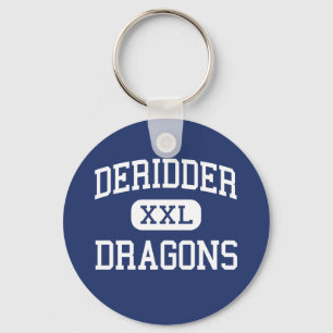 Porte-clés DeRidder - Dragons - High - DeRidder Louisiana