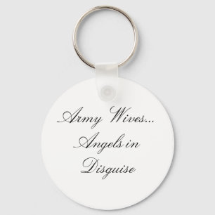 Porte-clés Des femmes de l'armée...Des anges déguisés