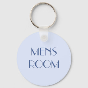 Porte-clés des toilettes des hommes