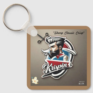 Porte-clés "Design bleu blanc rouge"