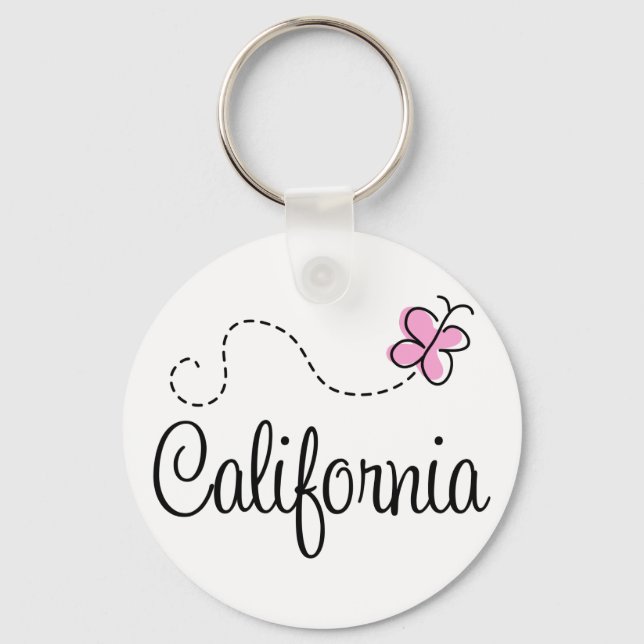 Porte-clés Design de Californie (Recto)