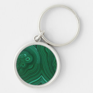 Porte-clés Design de pierre naturelle en pierre de taille ver