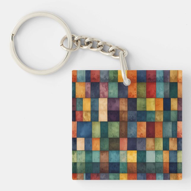 Porte-clés Design de style Rainbow LGBTQ (Devant)