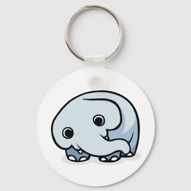 Porte-clés Design éléphant (Recto)