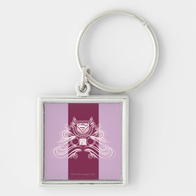 Porte-clés Design florissant Supergirl (Devant)