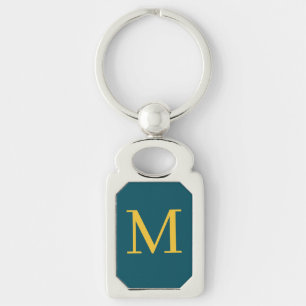 Porte-clés Design Vert Et Jaune Personnalisé