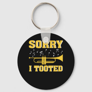Porte-clés Désolé I Tooted Trumpet