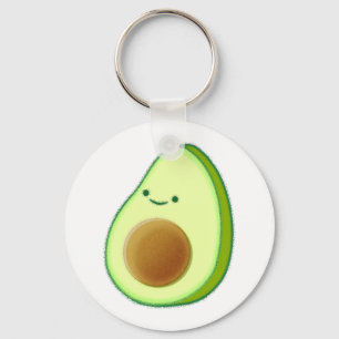 Porte-clés Dessin Avocado vert mignon
