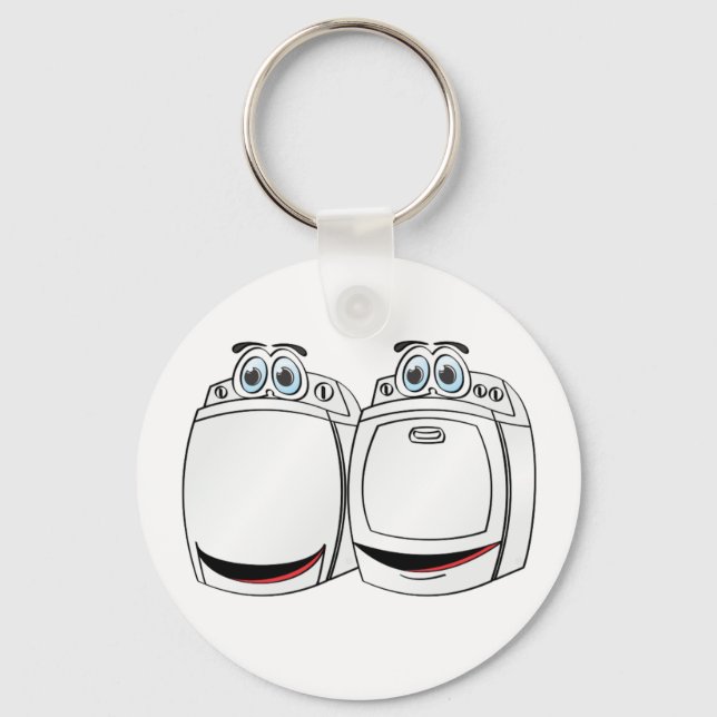 Porte-clés Dessin de lave-linge (Recto)