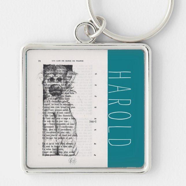 Porte-clés Dessin étrange pour l'année singe 2016 Personnalis (Devant)