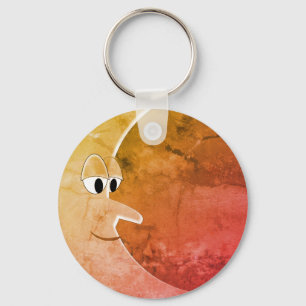 Porte-clés Dessin Luna Vintage Lune