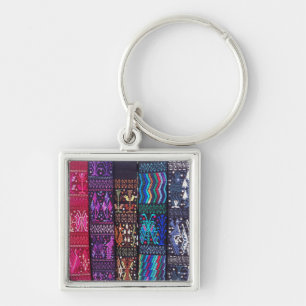 Porte-clés Dessins textiles guatémaltèques
