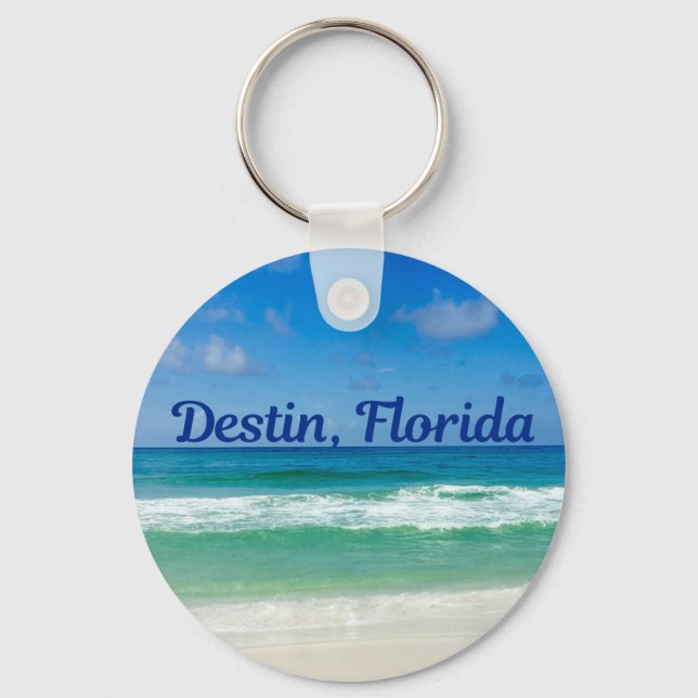 Porte-clés Destin Florida Beach Photographie (Recto)