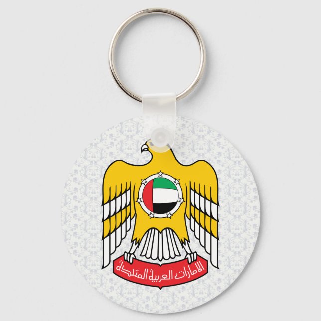 Porte-clés Détail d'armoiries d'Uae (Recto)
