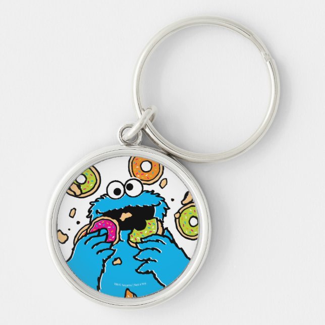 Porte-clés Détroyer Cookie MonsterDonut (Devant)
