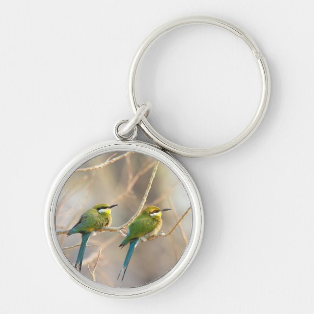 Porte-clés Deux Bee-eaters (Devant)