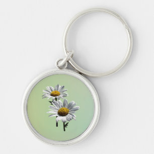 Porte-clés Deux marguerites sous le soleil