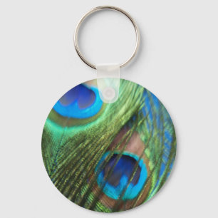 Porte-clés Deux Porte - clé Peacock Bleu