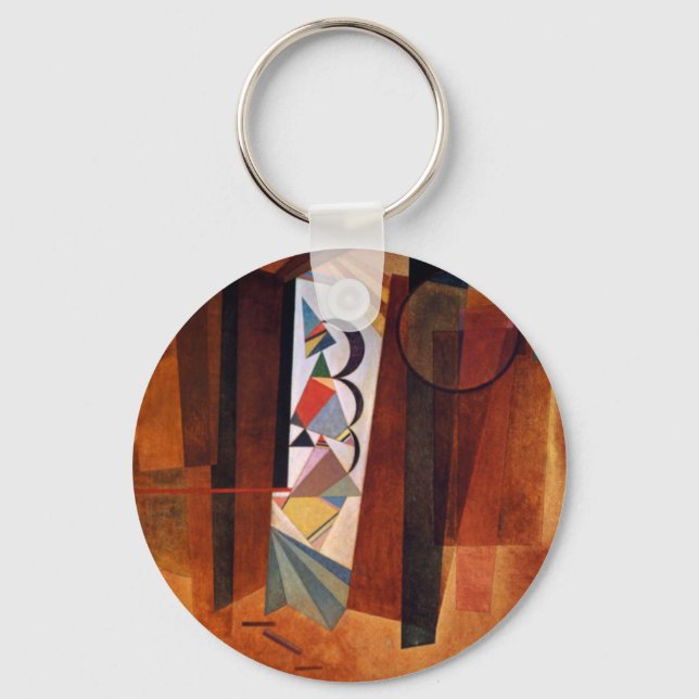 Porte-clés Développement de Kandinsky dans la peinture Abstra (Recto)